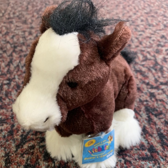 Webkinz Clydesdale New with Unused Code - Picture 1 of 2